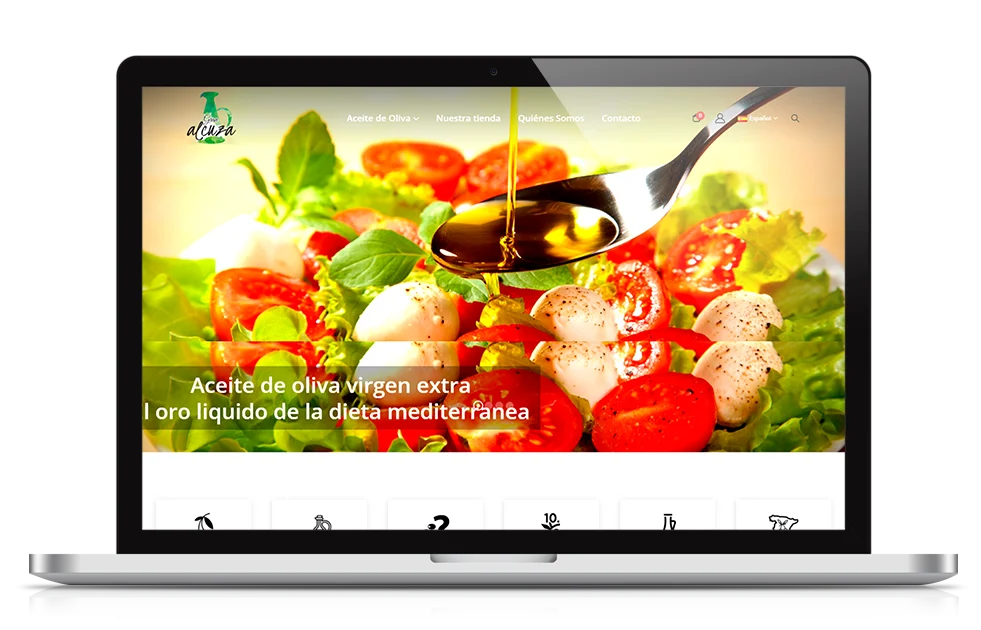 Captura del proyecto Excellent Olive Oil · Gran Alcuza