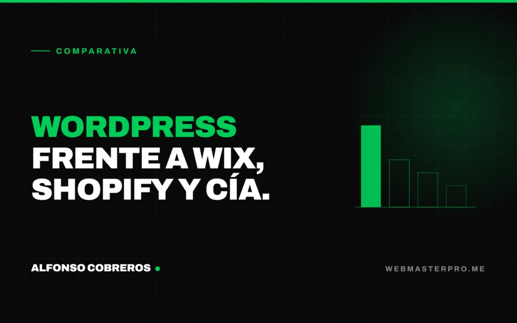 WordPress frente a Wix, Shopify y cía. — Alfonso Cobreros